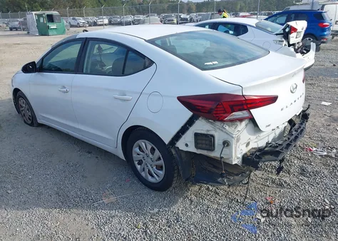 2019 Hyundai Elantra Se z USA, uszkodzony, nr VIN 5NPD74LF4KH423318